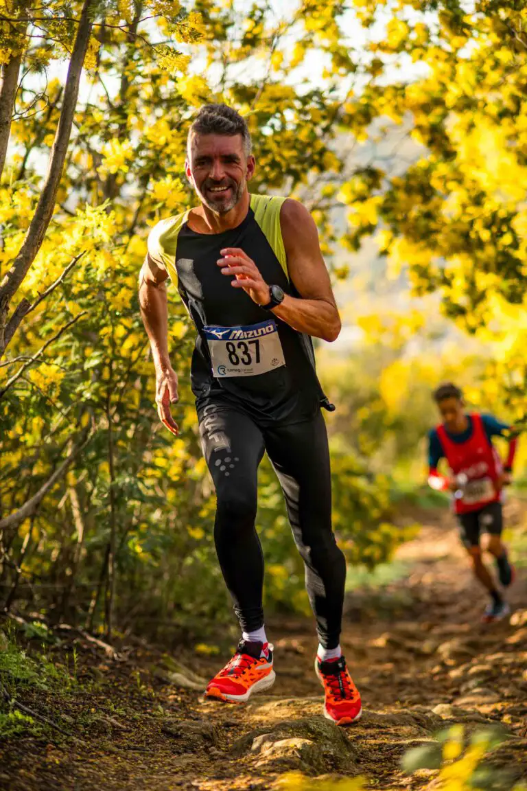 Homme en train de faire du running